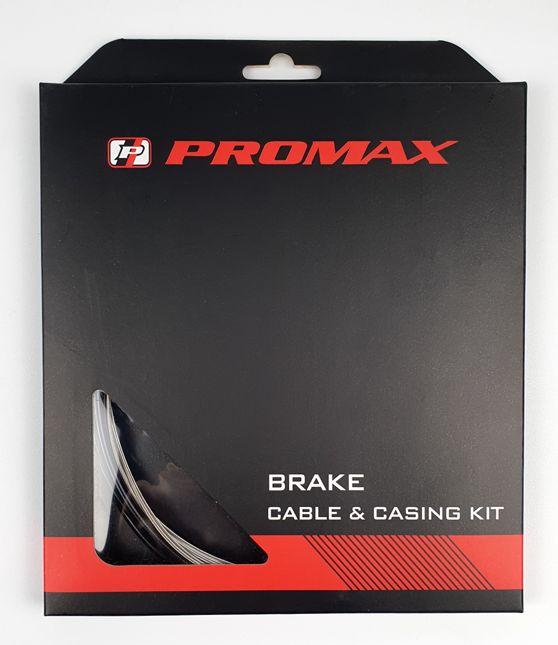 Promax Universal Niro-Bremszugset Rennrad/MTB schwarz